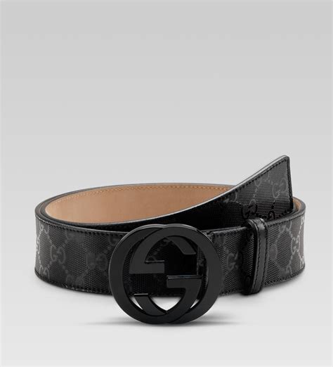 men's black gucci belts|authentic gucci belts for men.